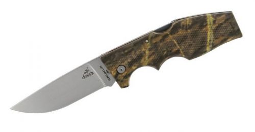 Gerber Knife w/Drop Point Blade & Mossy Oak Break Up Handle