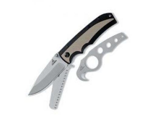 Gerber Folding Knife w/Fine/Saw & Gut Hook Blades