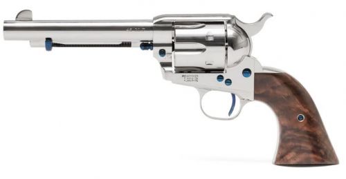 Standard Manufacturing SAA 45 Long Colt 5 1/2 Nickel Revolver