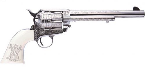 Cimarron Teddy Roosevelt Engraved Frontier 45 Long Colt Revolver