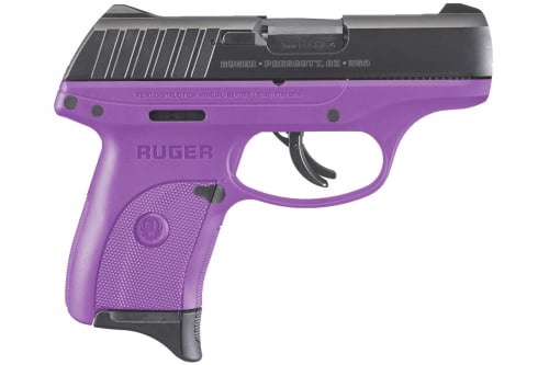 Ruger EC9s Purple/Black 9mm Pistol