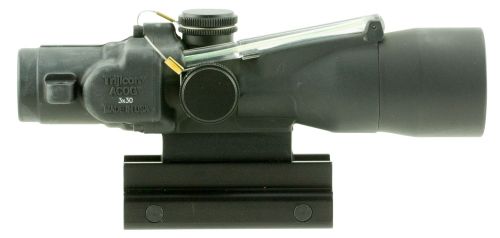 Trijicon 400124 ACOG Matte Black 3x 30mm Illuminated Green Crosshair .223/5.56 BDC Reticle