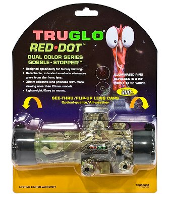 TruGlo Gobble Stopper 1x 30mm Realtree APG Red Dot Sight