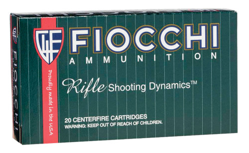 Fiocchi PSP 22-250 Remington Pointed Soft Point 55 GR 20 Rou