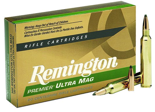 Remington 338 Winchester Mag 225 Grain Premier Core-Lokt Ult