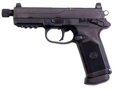 FN FNP-45 Tactical 45 ACP 5.3 15+1 Blk Syn Grip B