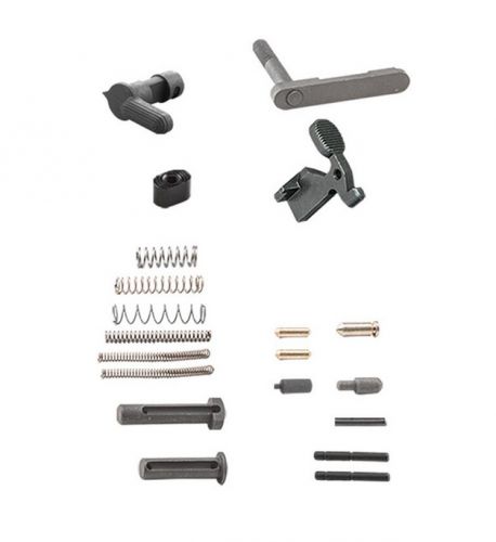 Luth-AR AR-15 Builders Kit Lower Receiver Parts Kit Matte Black