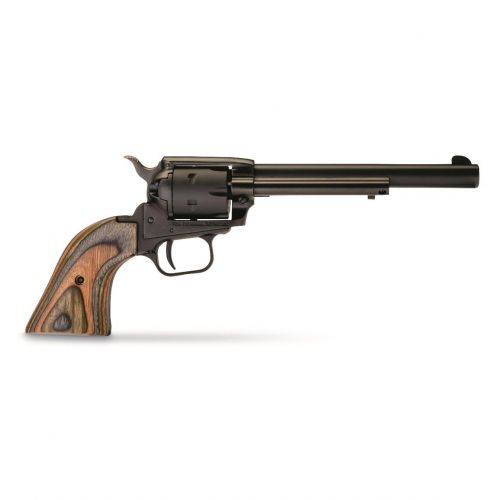 Heritage Manufacturing Rough Rider Steel Black/Satin 6.5 22 Long Rifle Revolver
