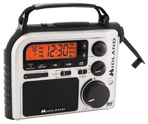 MIDLAND EMERGENCY CRANK RADIO - 74512-4