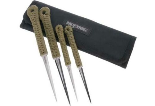 Cold Steel Throwing Spikes 2- 2.5 & 2-3.5 W/sheath