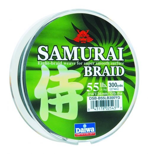 Daiwa DSB-B55LB150YG Samurai 50lbs Test 150yds Fishing Line