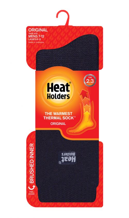 HeatHolder Mens Socks - Navy