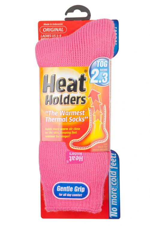 HeatHolder Womens Socks - Pink
