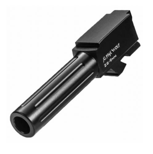 Lone Wolf M26 9mm Luger 3.46 Stainless Steel Barrel Matte Black