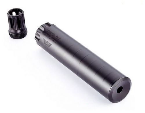 Wilson Combat Quell 223 Cal/5.56mm 6.9 1/2x28 THRD Rifle Suppressor BLK