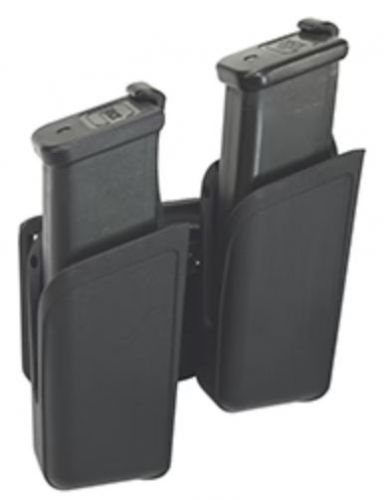 Gould & Goodrich Double Magazine Case-Plain-Black-Right Hand-Gun Model: For Glock 17 , For Glock 22 , For Glock 34 , For Glock 3