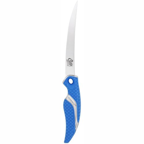 Cuda Brand Fishing Products 6 Titanium Bonded Curved Boning Knife
