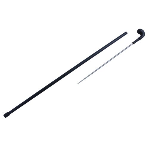 Cold Steel Quick Draw Sword Cane, 18 Steel Blade, Aluminum Shaft, Black Handle