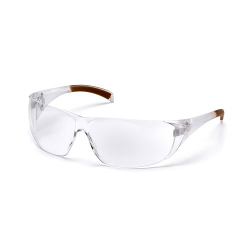 Pyramex Safety Products Carhartt Billings Safety Glasses Clear Lens with Clear Temples