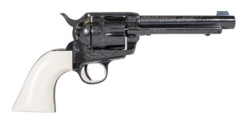 Pietta Deluxe Grand Californian Revolver 357 Mag. 5.5 in. Casehardened Engr