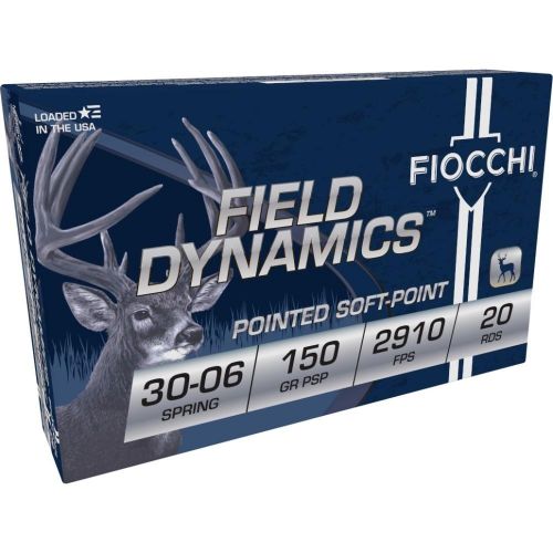 Fiocchi Rifle Shooting Dynamics .30-06 Springfield Pointed So
