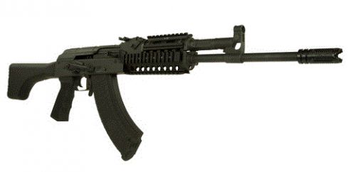 I.O. AKM247E AK47 Rifle SA 7.62X39 16.3 30+1 Polymer Black *CA Legal*