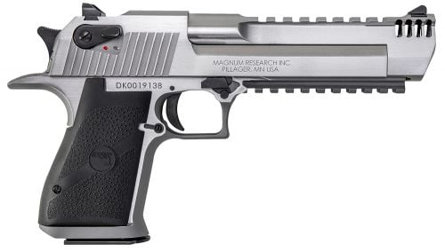 Magnum Research Desert Eagle 50AE Stainless Steel W/Muzzle Brake