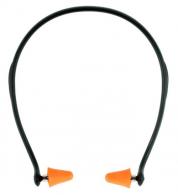 Walker's Pro-Tek Ear Plug Band Foam 25 dB Behind The Neck Orange Ear Buds with Black Cord Adult