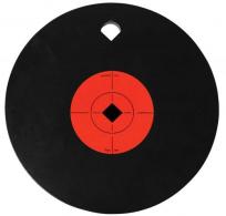 Birchwood Casey World of Targets Single Hole Black Gong w/Orange Target AR500 Steel