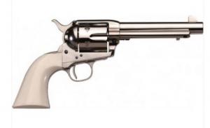Taylor's & Co. 1873 Cattleman Nickel/Ivory Taylor Tuned 45 Long Colt Revolver - 555114