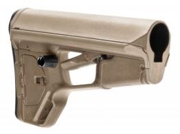 Magpul ACS-L Carbine Stock Flat Dark Earth Synthetic for AR15/M16/M4 with Mil-Spec Tube - MAG378-FDE