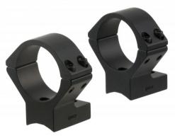Talley Light Weight Ring/Base Combo Low 2-Piece Base/Rings For Browning BAR/BPR/BLR Black Matte Anodized Finish 1" Diamet - 930711