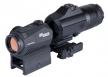 Sig Sauer Electro-Optics Romeo5 Combo 3x 20mm Obj 2 MOA Red Dot Black CR2032 Lithium (2)