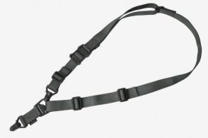Magpul MS3 Gen2 Sling 1.25" W Adjustable One-Two Point Gray Nylon Webbing for Rifle