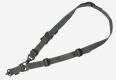 Main product image for Magpul MS3 Single QD Sling GEN2 1.25" W Adjustable One-Two Point Gray Nylon Webbing for Rifle