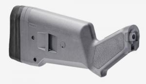 Magpul SGA Stock Fixed Stealth Gray Synthetic for Moss 500, 590, 590A1 12 GA
