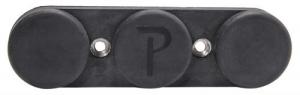 Pachmayr Gun Storage Magnet Pac-Mag Handguns/Rifles/Shotguns Overmolded Rubber Black