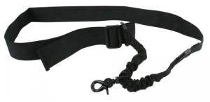 TacFire Single Point Sling Double Bungee 20"-30" x 1.25" Nylon Webbing Black - SL001B