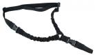 TacFire One Point Sling 30"-40" L Adjustable Double Bungee Black Nylon Webbing for Rifle