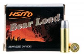 HSM Bear Load 45 Colt (LC) +P 325 gr Wide Flat Nose (WFN) 20 Bx/ 20 Cs