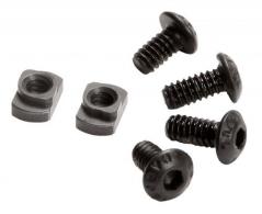 Magpul M-LOK T-Nut Replacement Set Chromoly Steel Black Manganese Phosphate - MAG615-BLK