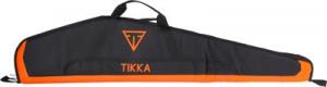 Beretta USA FO3200188099 Tikka X Gun Case 600D Polyester Black with Orange Trim 49"