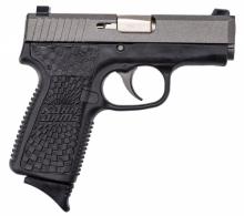 Kahr Arms CT3833C2 CT380 380 Automatic Colt Pistol (ACP) Double 3" 7+1 Black Polymer Grip/Starburst Frame Tungsten Cerakote Stai - CT3833C2