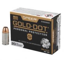 Federal Premium Personal Defense Hydra-Shock Deep Hollow Point 9mm Ammo 20 Round Box