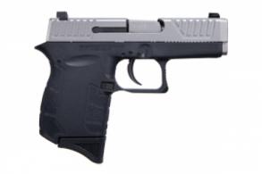 Diamondback Firearms DB9 9mm Double Action 3.0 6+1 Black Poly Grip/Frame Nickel Slide - DB9NB