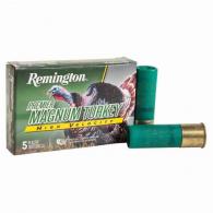 Remington Premier High-Velocity Magnum Turkey Lead Shot 12 Gauge Ammo 5 Round Box