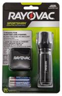 Rayovac SPBT3AAA Blood Tracker Sportsman Essentials White LED 18/5 Lumens AAA (3) Battery Black Anodized Aluminum Body