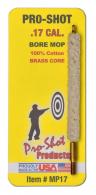 Pro-Shot Bore Mop .17 Cal Rifle Cotton #5-40 thread
