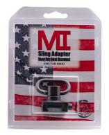 Midwest Industries Quick Detach Front Sling Adapter HD Black Aluminum
