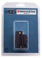MIDWEST INDUSTRIES INC Quick Detach Base Universal Style Black Finish